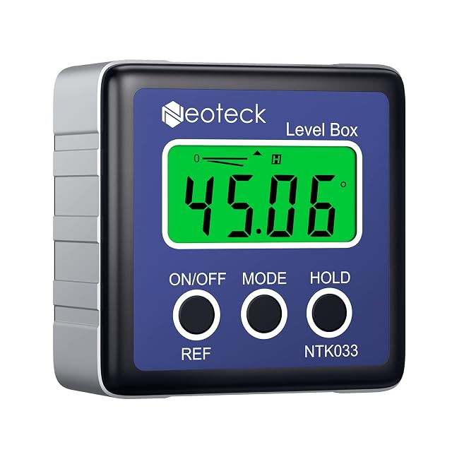 Neoteck digitaler Neigungsmesser mit einem Winkelwert auf dem LCD