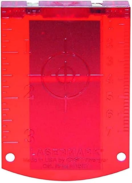 Bosch Professional Laser-Zieltafel, auf ihrem Ständer am Ende eines Raums