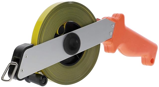 PRODIAMANT 50-Meter-Stahlmessband auf offener Aluminiumrolle