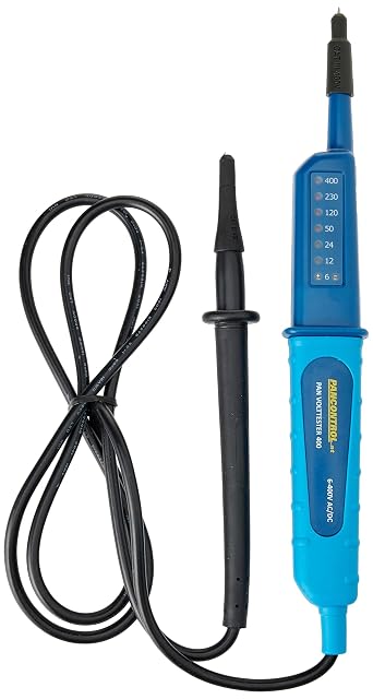 Kopp zweipoliger Spannungsprüfer mit blauem Körper und LED-Spannungsskala